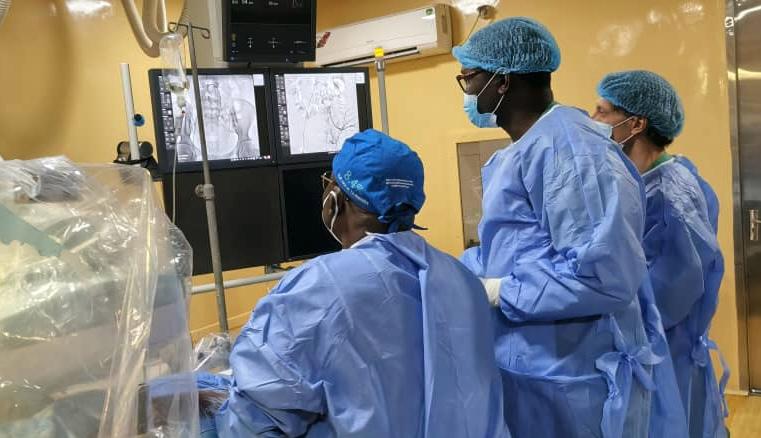 Mission FairEmbo au Togo – Lancement de la radiologie interventionnelle